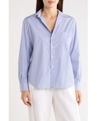 Frank & Eileen - Eileen Relaxed Fit Stripe Button-Up Shirt - Lyst