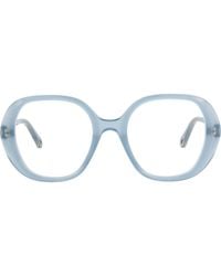 Chloé - 51Mm Square Optical Glasses - Lyst
