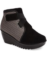 bernie mev wedge bootie