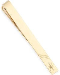 James Michael - Cubic Zirconia Tie Bar - Lyst