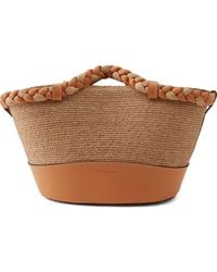 Helen Kaminski - Duna Woven Raffia Tote Bag - Lyst