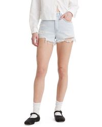 Levi's - 501 Original High Waist Cutoff Denim Shorts - Lyst