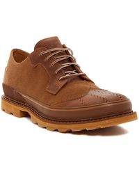sorel madson waterproof wingtip derby