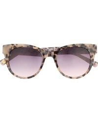 Ted Baker - 50Mm Round Sunglasses - Lyst