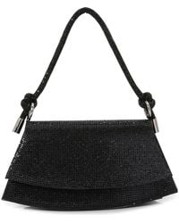BERNESS - Rhinestone Shoulder Bag - Lyst
