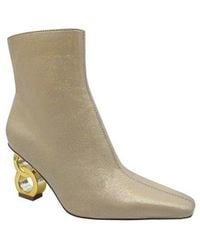 Ninety Union - Roxy Pebbled Ankle Boot - Lyst