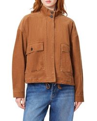 Scotch & Soda - Corduroy Cropped Utility Jacket - Lyst
