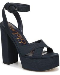 Sam Edelman - Savannah Ankle Strap Platform Sandal - Lyst
