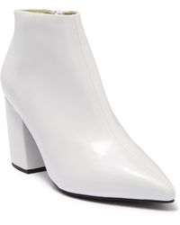 white boot heels
