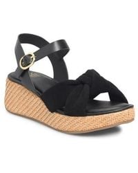 Söfft - Farah Basketweave Platform Sandal - Lyst