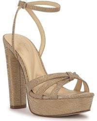 Jessica Simpson - Ilaria Ankle Strap Platform Sandal - Lyst