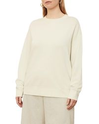 Vince - Essential Relaxed Fit Cotton Pullover - Lyst