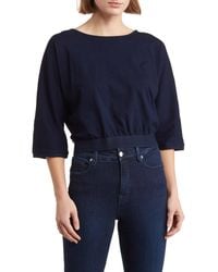 AG Jeans - Ucj Cotton Double D-ring Buckle Top - Lyst