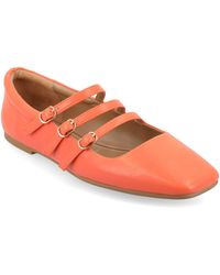 Journee Collection - Darlin Multi Strap Mary Jane Flat - Lyst