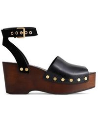 Madewell - The Anouk Platform Clog Sandal - Lyst