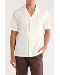 INDUSTRY REPUBLIC CLOTHING - Textured Camp Shirt - Lyst