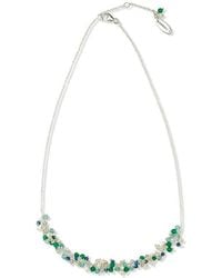 Samuel B. - Multi Stone Beaded Statement Necklace - Lyst