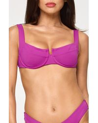 LSPACE - Coast To Coast Underwire Bikini Top - Lyst