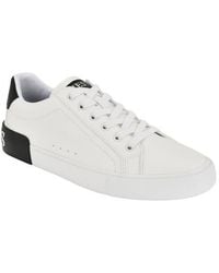 Guess - Pancho Faux Leather Sneaker - Lyst