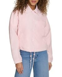 Champion - Cropped Coached Jacket - Lyst