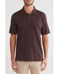 Rag & Bone - Classic Cotton Slub Jersey Polo - Lyst