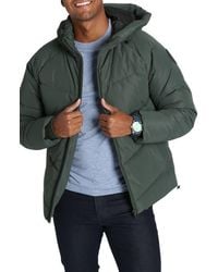 Jachs New York - Quilted Hooded Puffer Jacket - Lyst