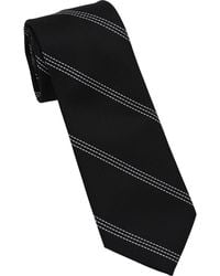 DKNY - Stitch Stripe Tie - Lyst