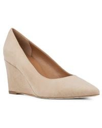 Aquatalia - Posie Water Repellent Pointed Toe Wedge Pump - Lyst