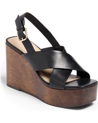 Cinq À Sept - Vinny Platform Wedge Sandal - Lyst
