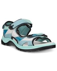 Ecco - Yucatan Patchwork Sandal - Lyst