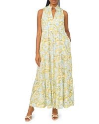 Halogen® - Sleeveless Tiered Maxi Dress - Lyst