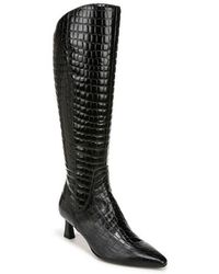 Naturalizer - Deesha Pointed Toe Knee High Kitten Heel Boot - Lyst