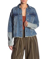 mustard seed denim jacket