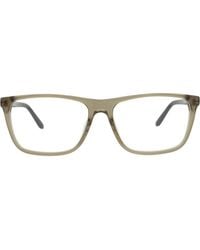 McQueen - 56Mm Rectangular Optical Glasses - Lyst