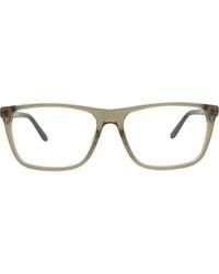 McQueen - 56Mm Rectangular Optical Glasses - Lyst