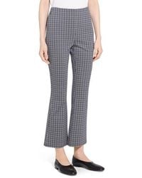 Theory - High Waist Kick Flare Ankle Pants - Lyst