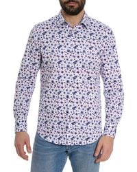 Robert Graham - Floral Print Long Sleeve Shirt - Lyst