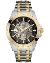 Bulova - Skeleton Dial Automatic Bracelet Watch, 40Mm - Lyst