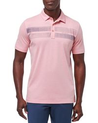 Travis Mathew - Local Discount Stripe Piqué Polo - Lyst
