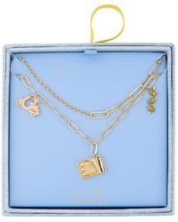 Leith - Layered Charm Pendant Necklace - Lyst