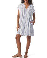 Splendid - Lauren Stripe Shift Minidress - Lyst