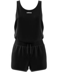 adidas one piece shorts jumpsuit