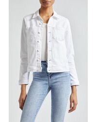 L'Agence - Shuri Femme Denim Jacket - Lyst