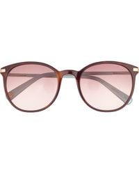 Ted Baker - 53Mm Round Sunglasses - Lyst