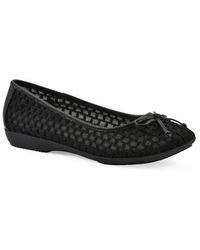 White Mountain - Chelcy Mesh Ballet Flat - Lyst