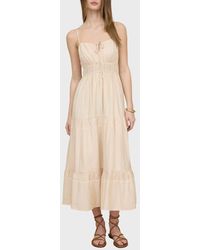 Blu Pepper - Tiered Midi Sundress - Lyst