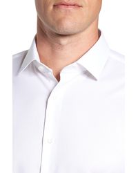calibrate slim fit dress shirt