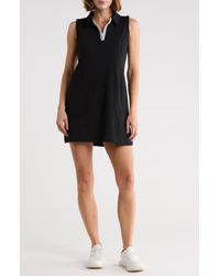 Marika - Callan Sleeveless Polo Minidress - Lyst
