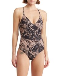 VYB - Shattered Palms One-piece Swimsuit - Lyst