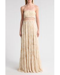 Cinq À Sept - Cora Strapless Gown - Lyst